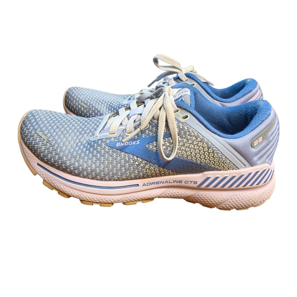 Brooks Adrenaline GTS 22 Womens Running Shoes Purple‎ Dutch Blue Lilac Size 8.5